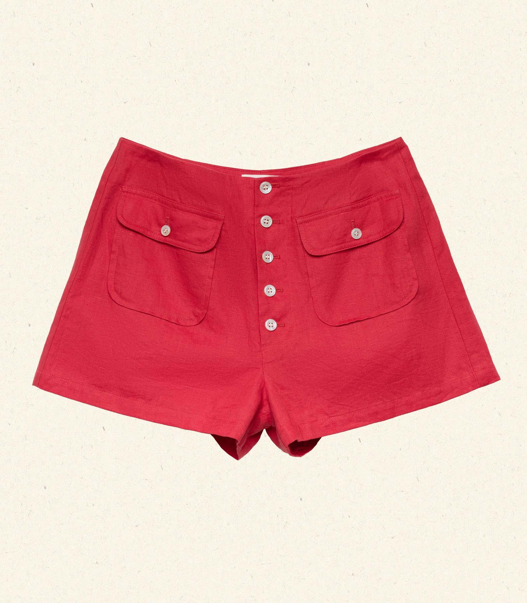 DARLING SHORT -- SCARLET Product Image