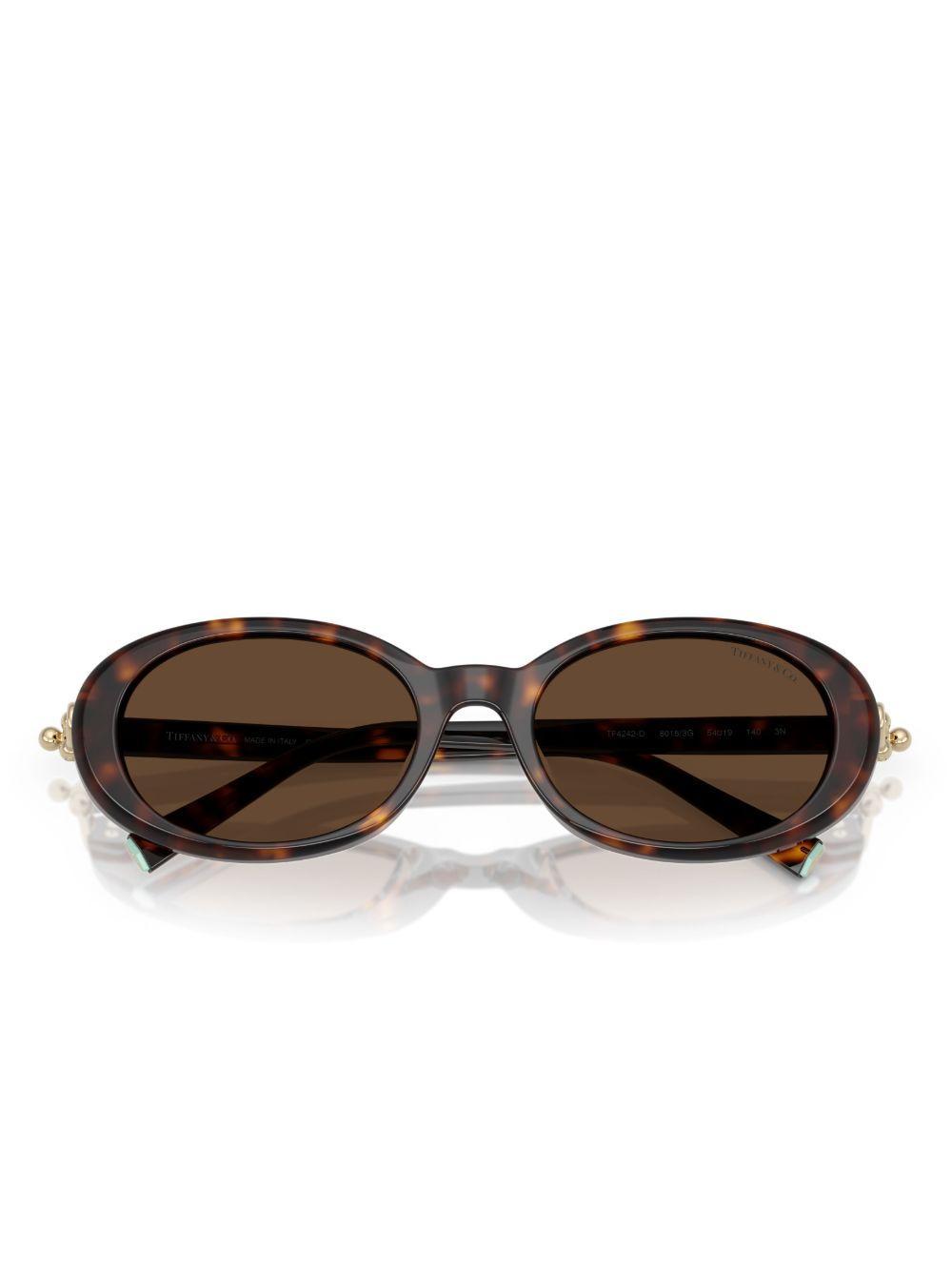 oval-frame sunglasses Product Image