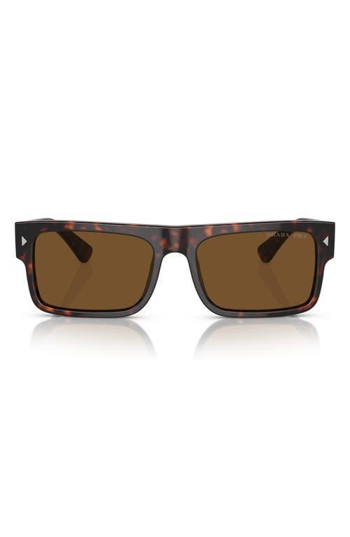 Prada Signature Rectangular Mens Sunglasses, Pr A10S Product Image