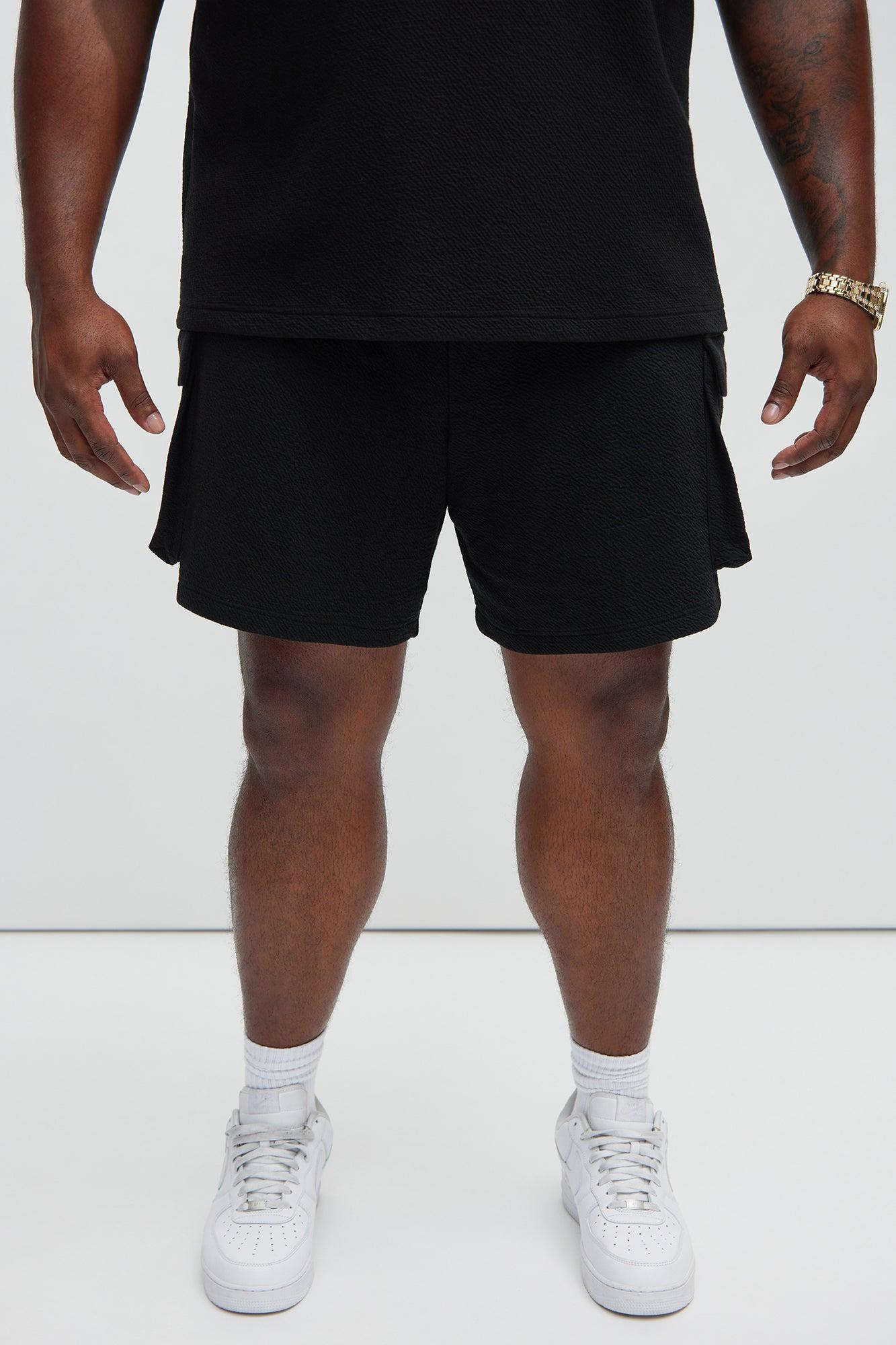 Lewis Relaxed Shorts - Black Product Image