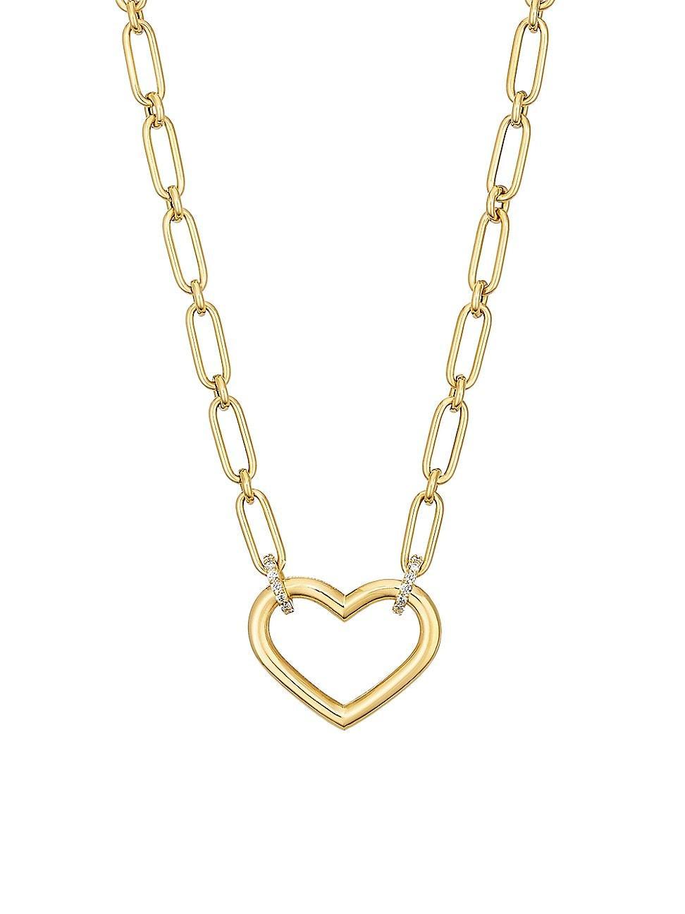 Womens Cialoma 18K Gold & Diamond Necklace Product Image