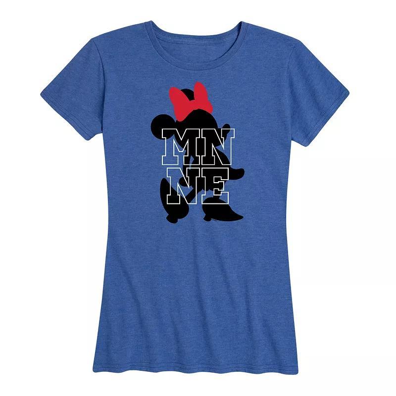 Disney's Minnie Mouse Silhouette Graphic Tee, Women's,  Product Image