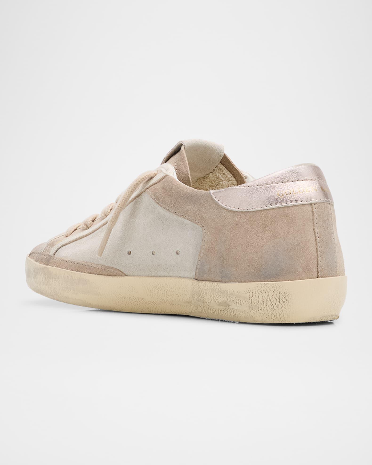 Superstar Mixed Leather Low-Top Sneakers Product Image