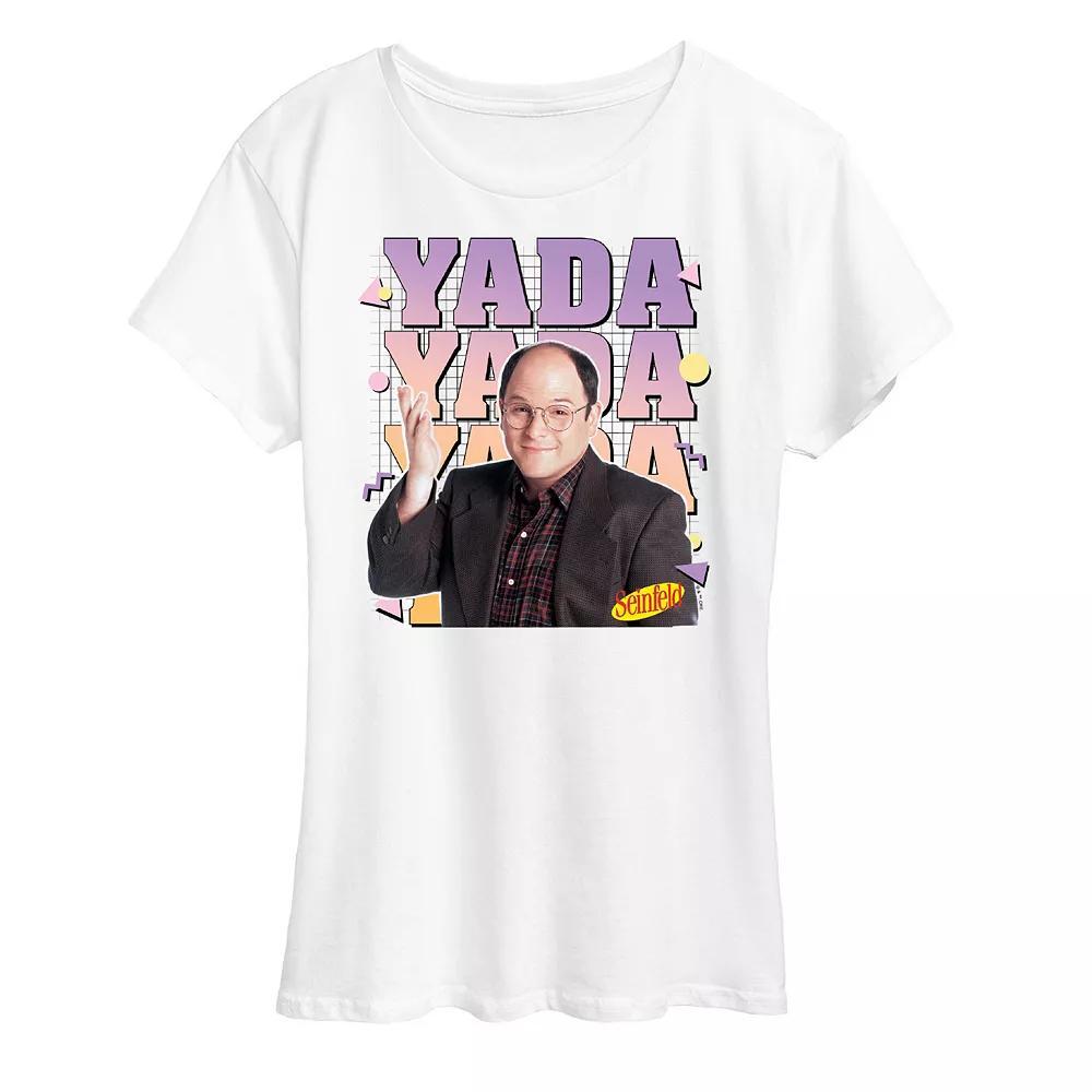 Women's Seinfeld Yada Yada Graphic Tee, Size: XXL, Grey Green Product Image