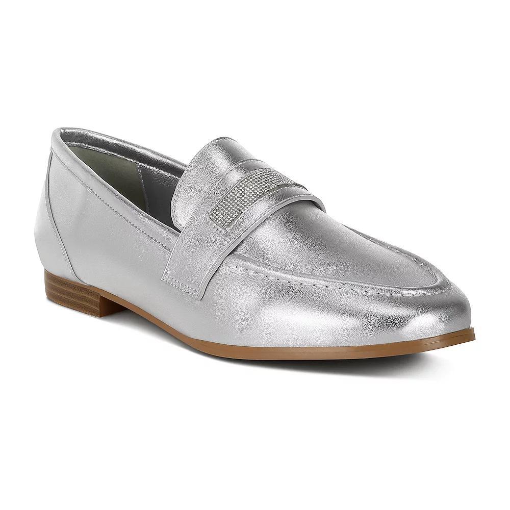 Rag & Co Eden Ode Women's Loafers, Size: 9, Silver Product Image