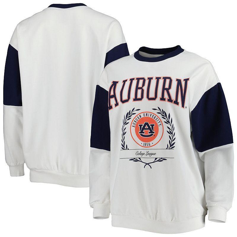 Womens Gameday Couture Auburn Tigers Its A Vibe Dolman Pullover Sweatshirt Blue Product Image