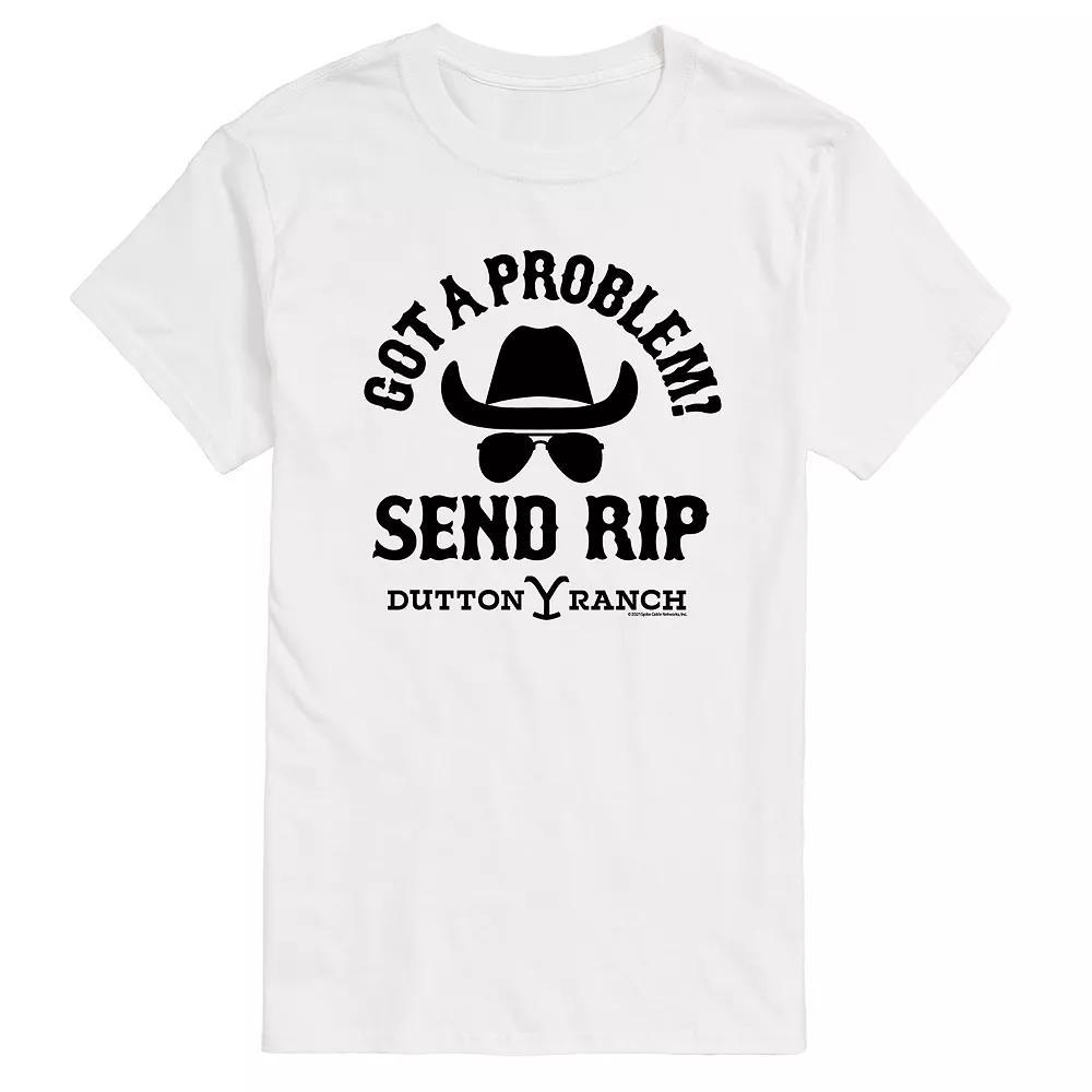 Big & Tall Yellowstone Got Problem Tee, Men's,  Product Image