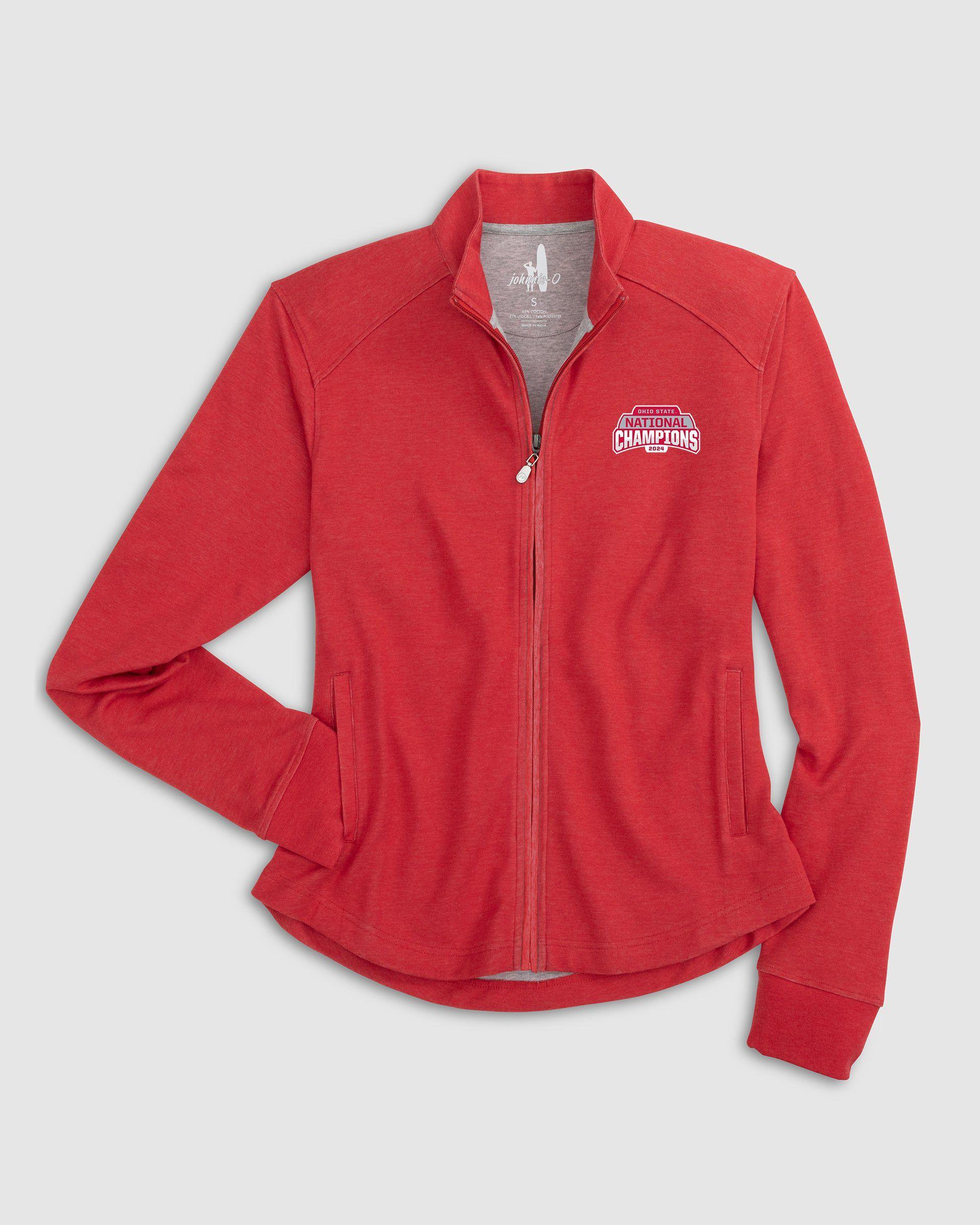 Women's Ohio State Tomi Full Zip Jacket - 2024 CFP Champions Logo Female Product Image