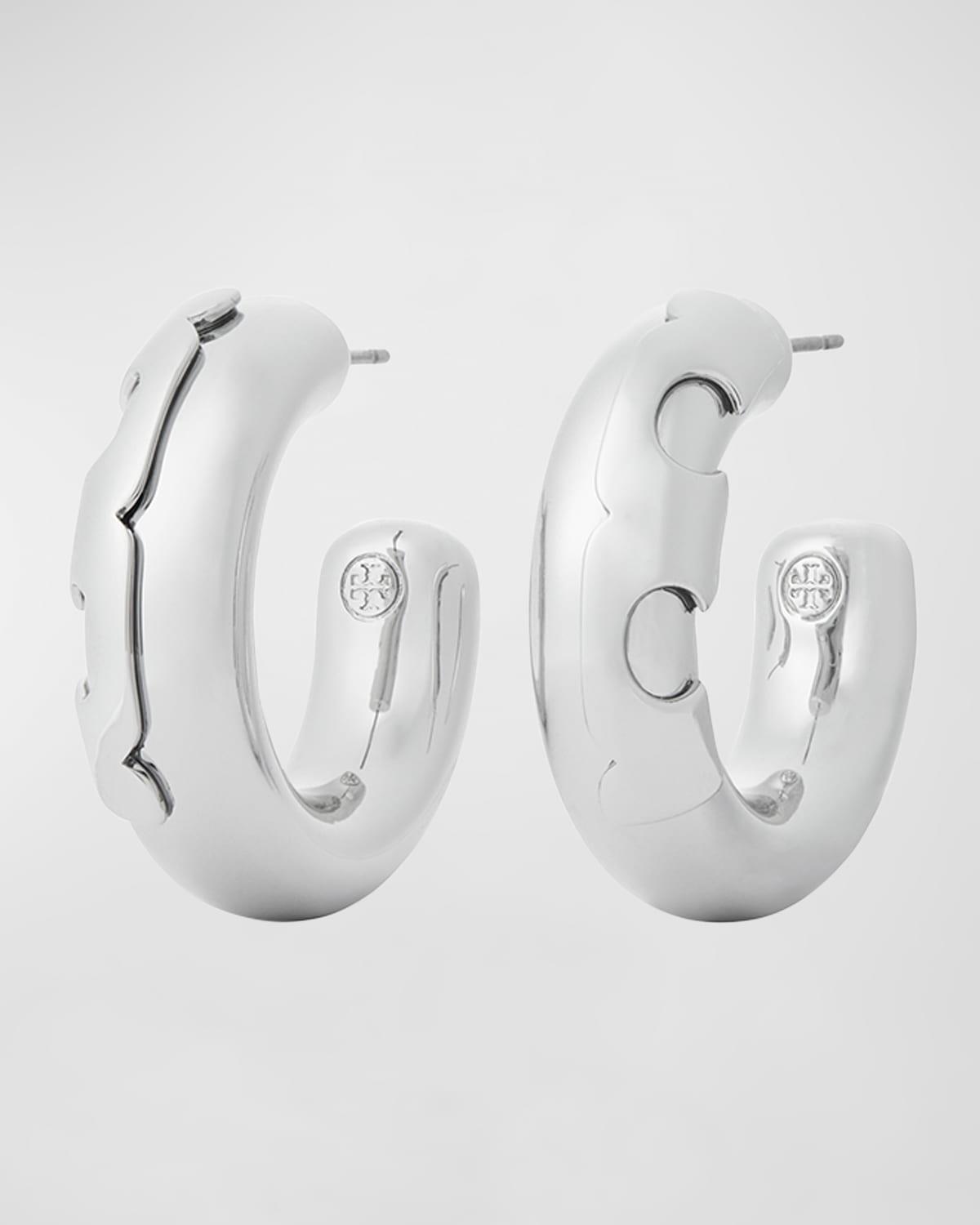 Tory Burch Essential Hoop Earrings Product Image