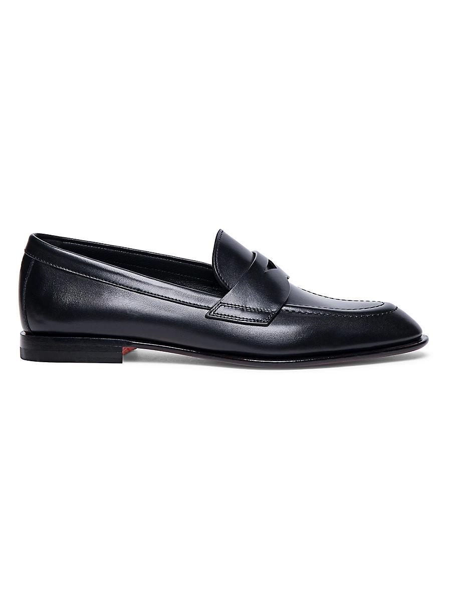 Famed Leather Penny Loafers Product Image