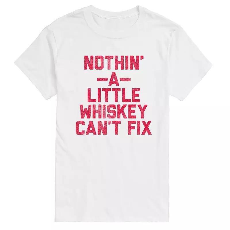 Mens Nothin A Little Whiskey Cant Fix Graphic Tee Product Image