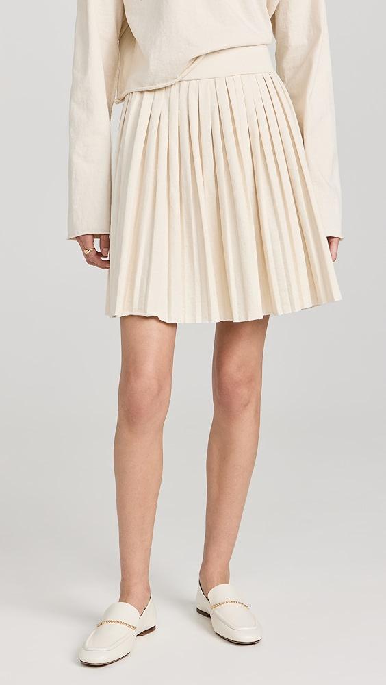 Les Tien Paulina Box Pleat Tennis Skirt | Shopbop Product Image