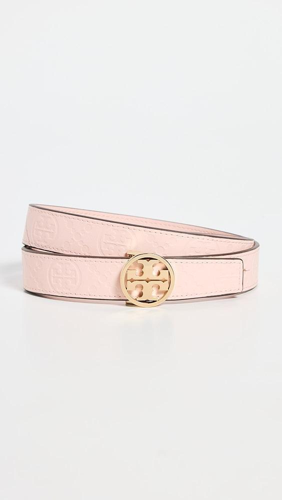 Tory Burch 1" Miller Debossed T Monogram Belt | Shopbop Product Image