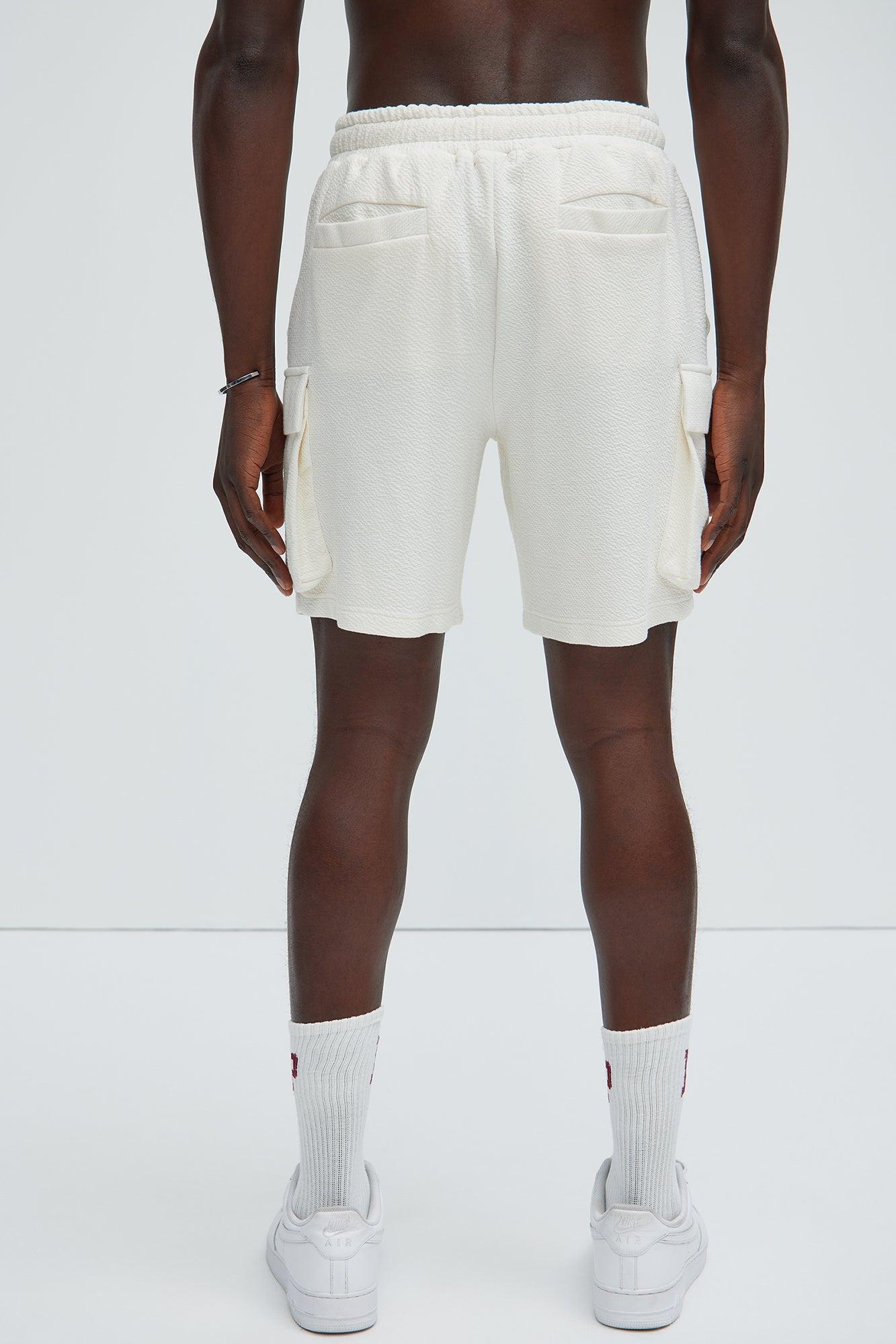 Lewis Relaxed Shorts - Cream Product Image