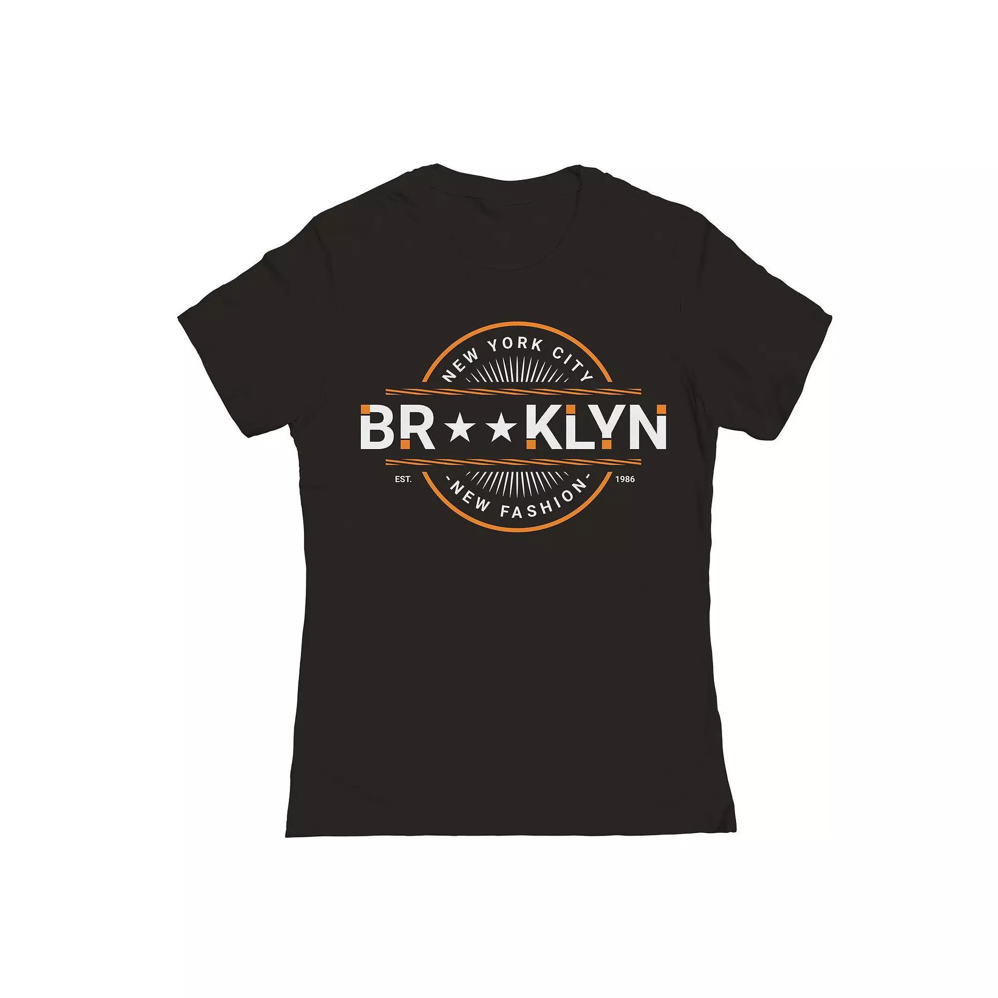Junior's NY Brooklyn Stars Graphic Tee, Women's,  Product Image
