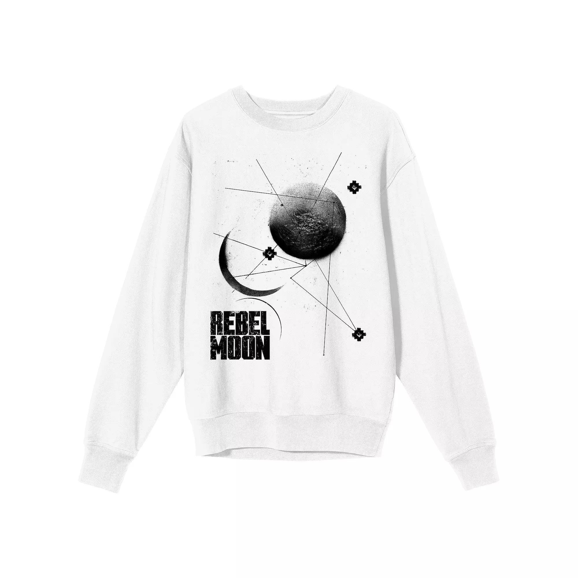 Men's Rebel Moon Planet & Moon Long Sleeve Graphic Tee,  Product Image