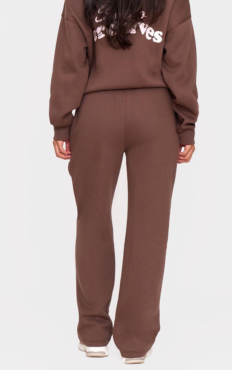  Chocolate Studio Archives Seam Detail Wide Leg Sweatpants Product Image