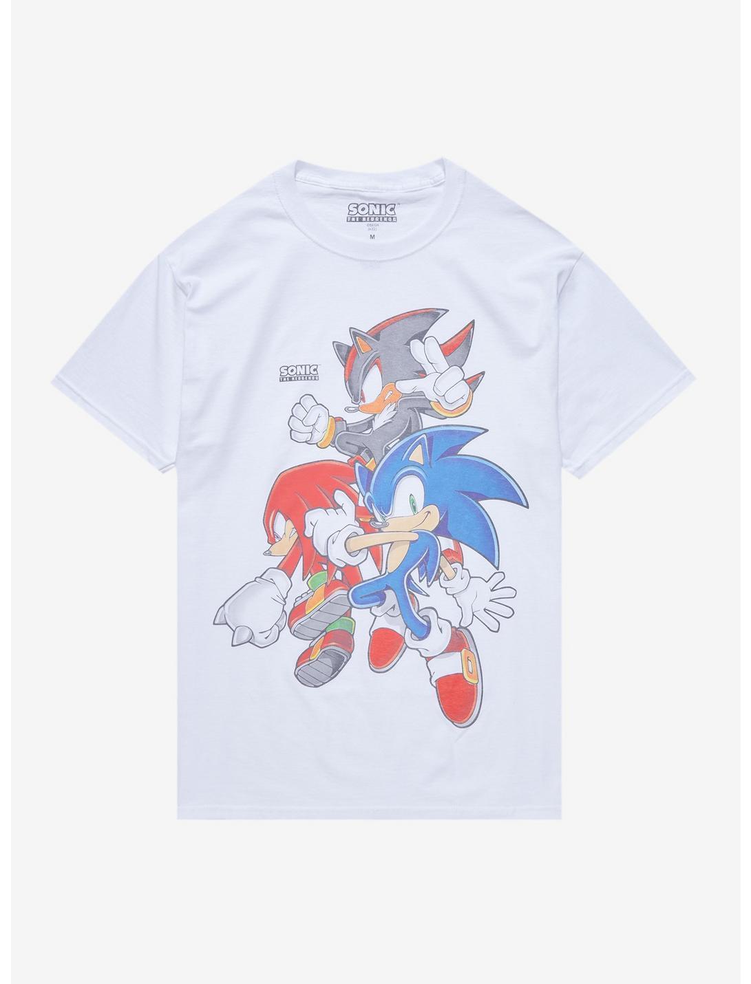 Sonic The Hedgehog Trio T-Shirt Product Image