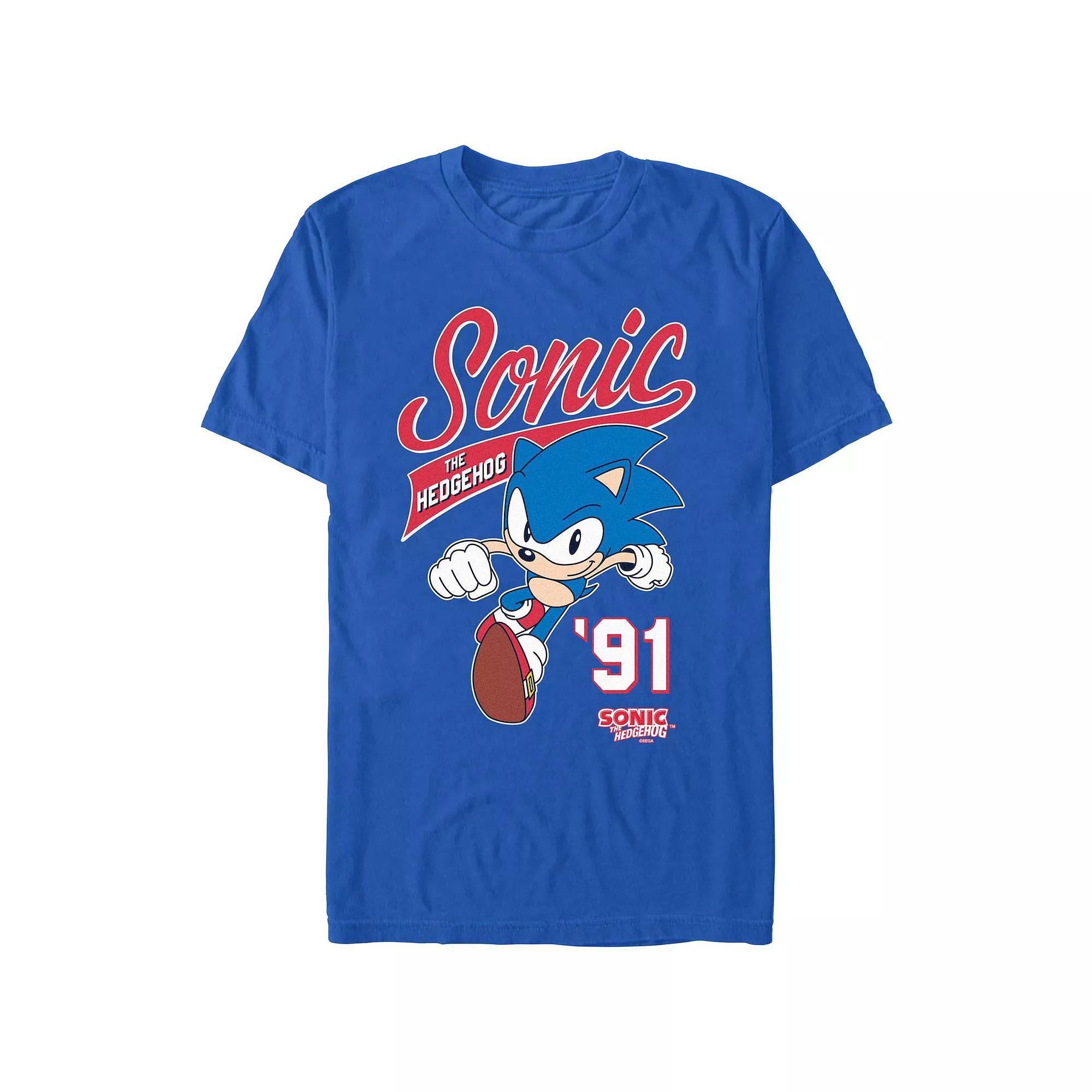 Men's Sonic The Hedgehog '91 Graphic Tee, Size: XS, Royal Product Image