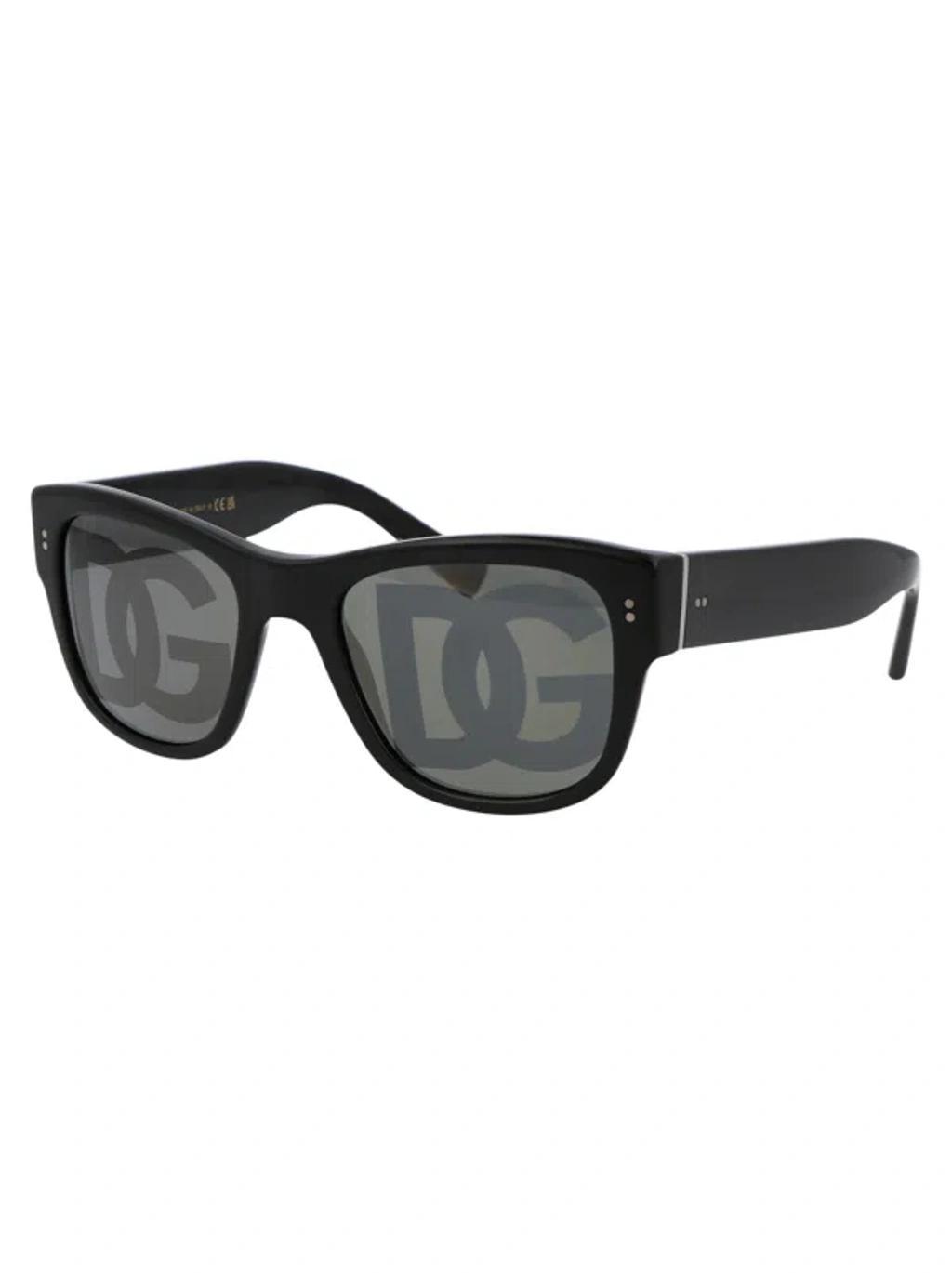 DOLCE & GABBANA Squared Sunglasses 0 Dg4338 501/m Product Image