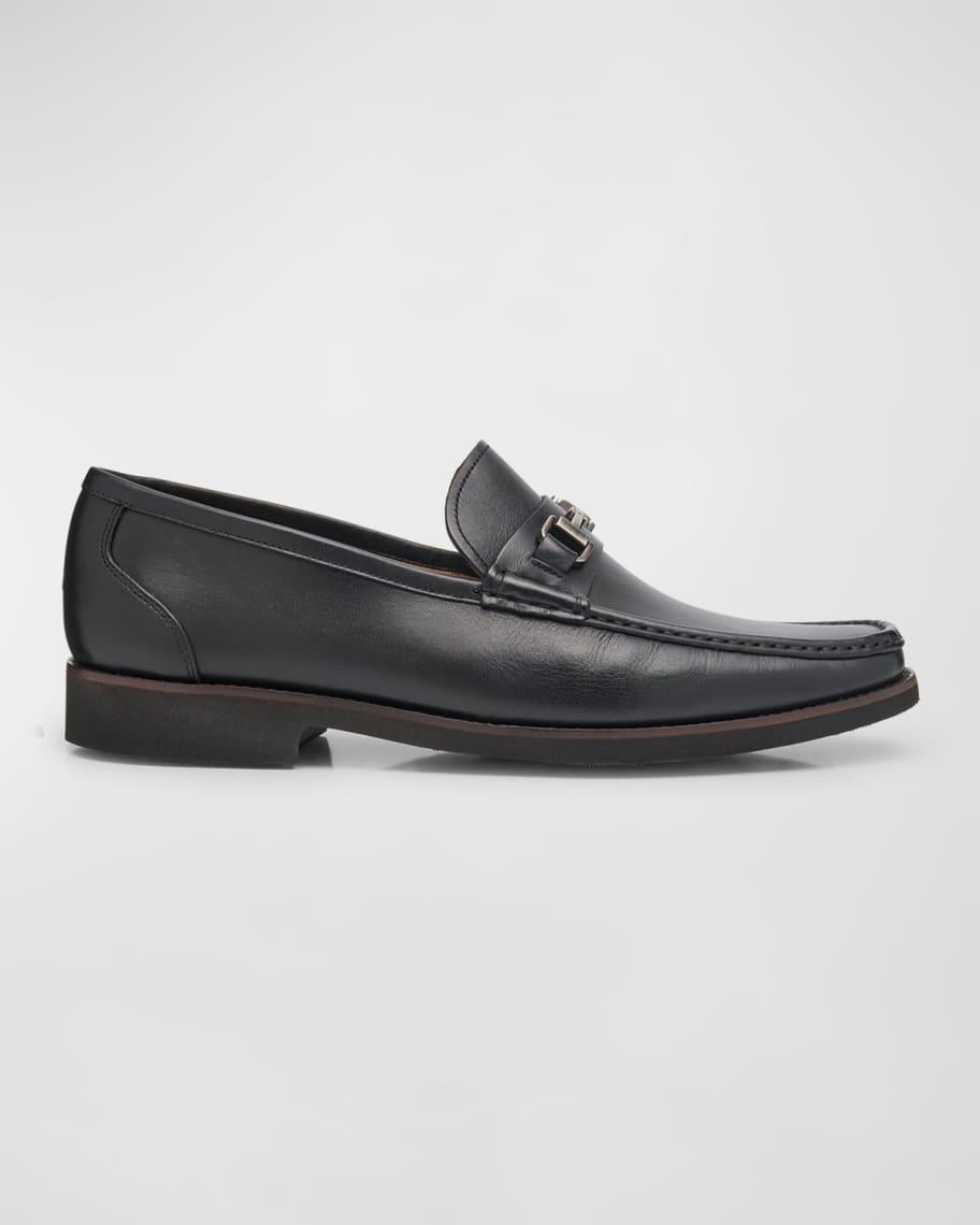 Mens Leather Bit Loafers Product Image