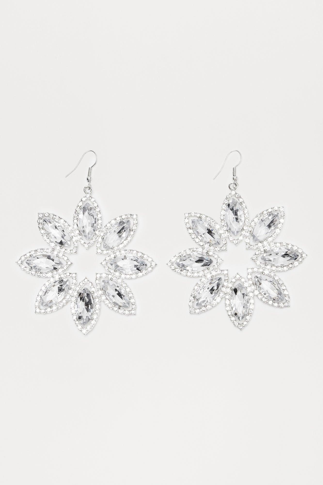 Frosty Air Earrings - Silver Product Image