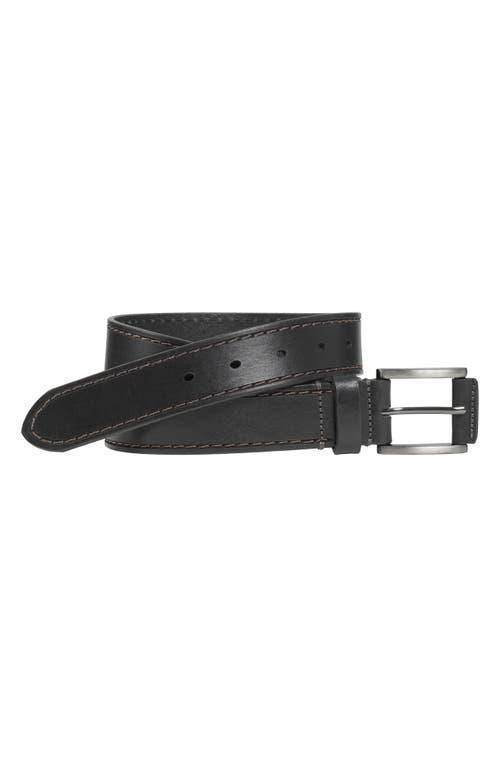 Johnston  Murphy Mens Laser Topstitch Belt Product Image