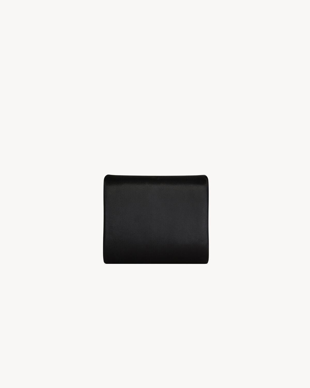 CALYPSO compact wallet in lambskin | Saint Laurent | YSL.com Product Image