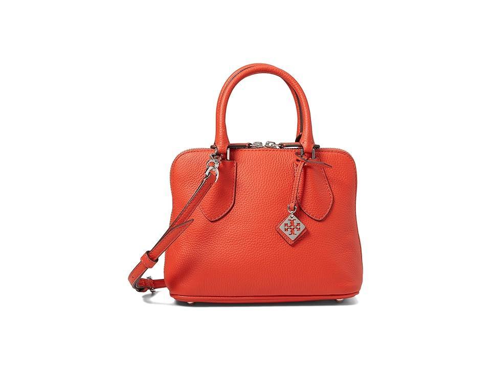 Womens Mini Pebbled Leather Swing Bag Product Image