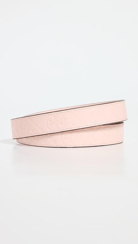 Tory Burch 1" Miller Debossed T Monogram Belt | Shopbop Product Image