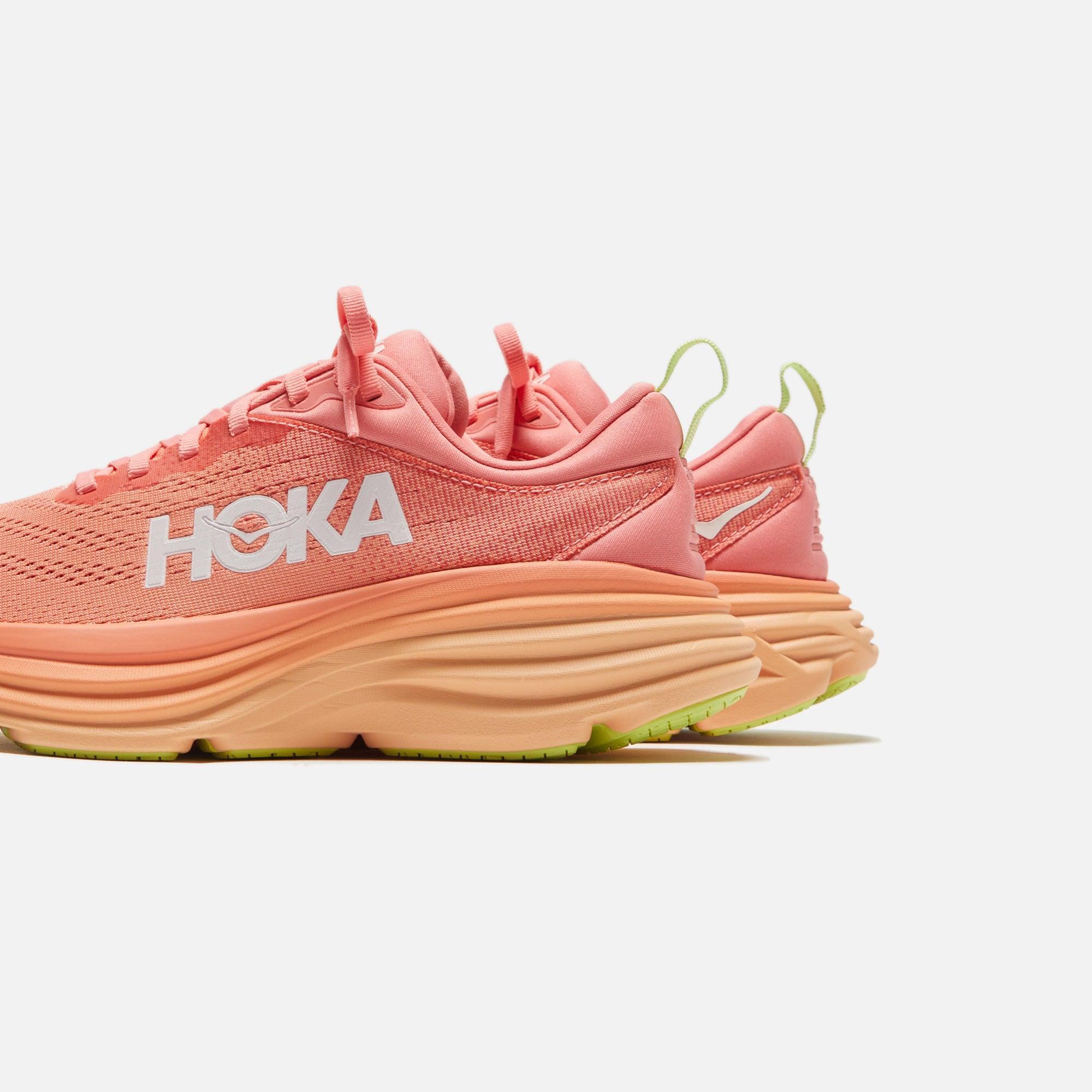 HOKA WMNS Bondi 8 - Coral / Papaya Female Product Image