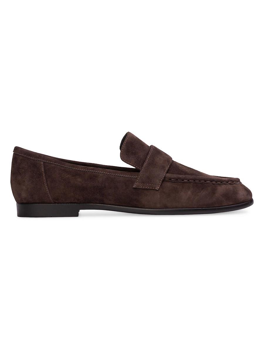 Womens Arrow Suede Loafers Product Image