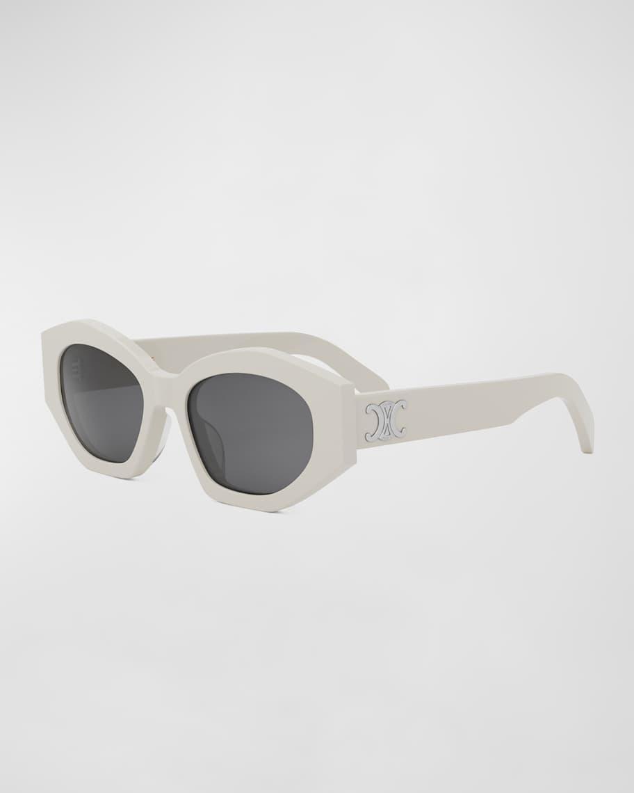 Triomphe Acetate Oval Sunglasses  Product Image