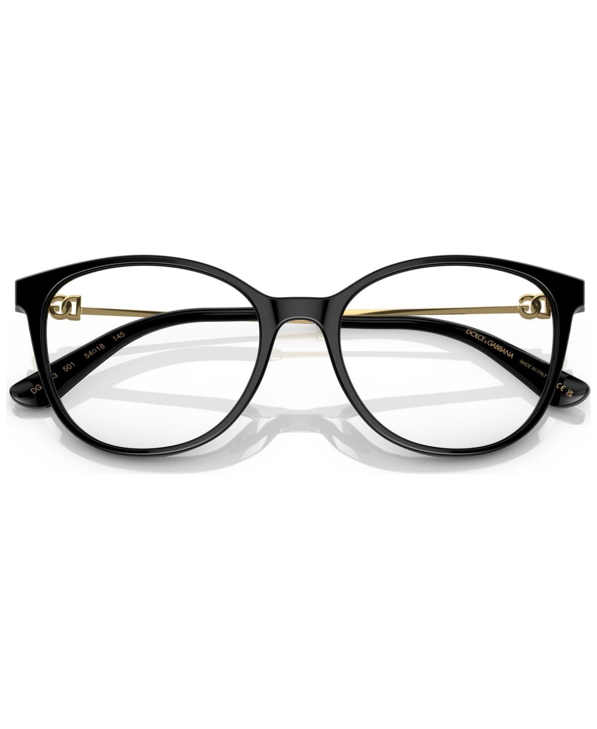 DOLCE & GABBANA Women's Eyeglasses, Dg3363 In Black Product Image