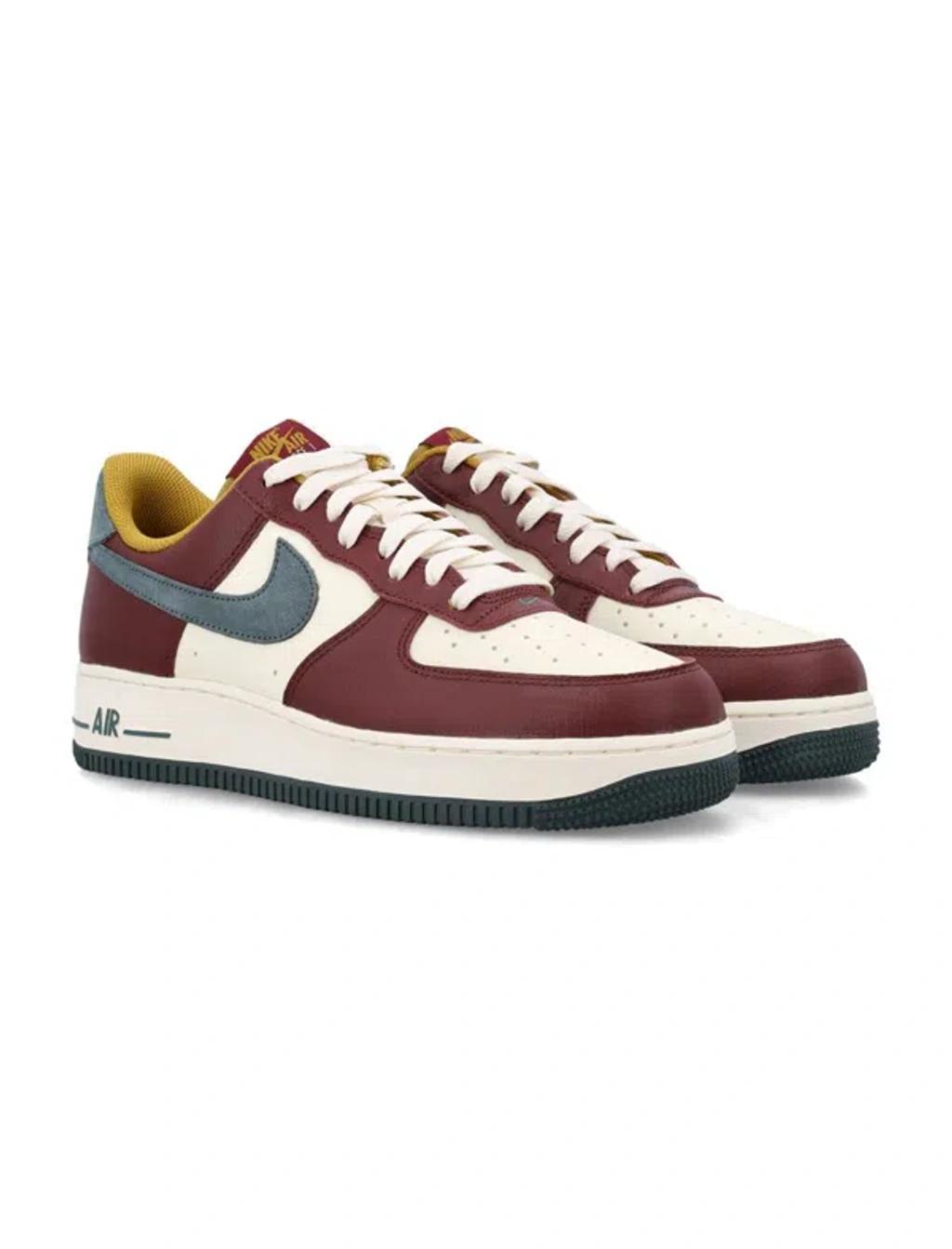 NIKE Off-white & Burgundy Air Force 1 '07 Lv8 Sneakers Product Image