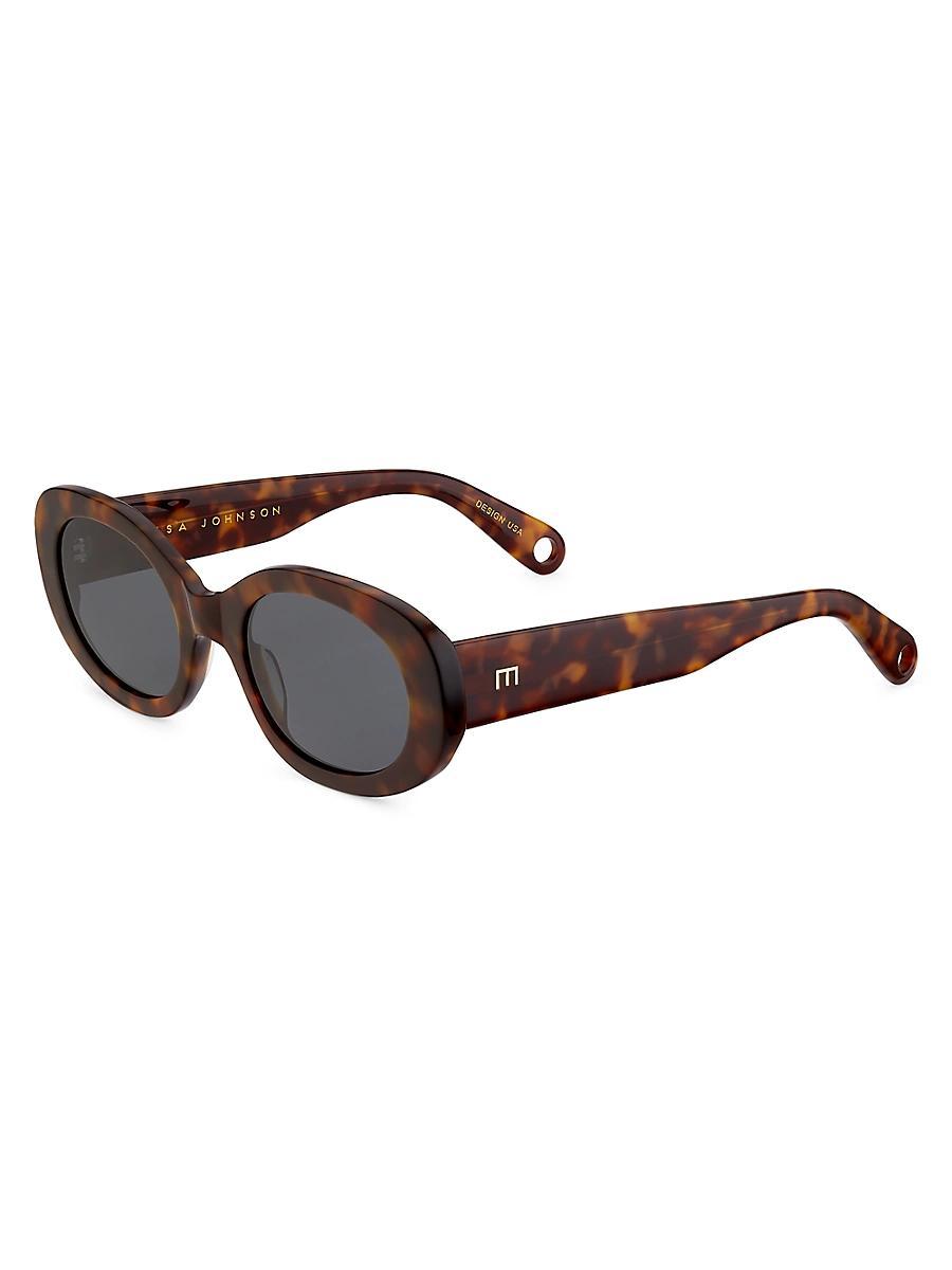 Womens Lyna 52MM Tortoiseshell Sunglasses Product Image