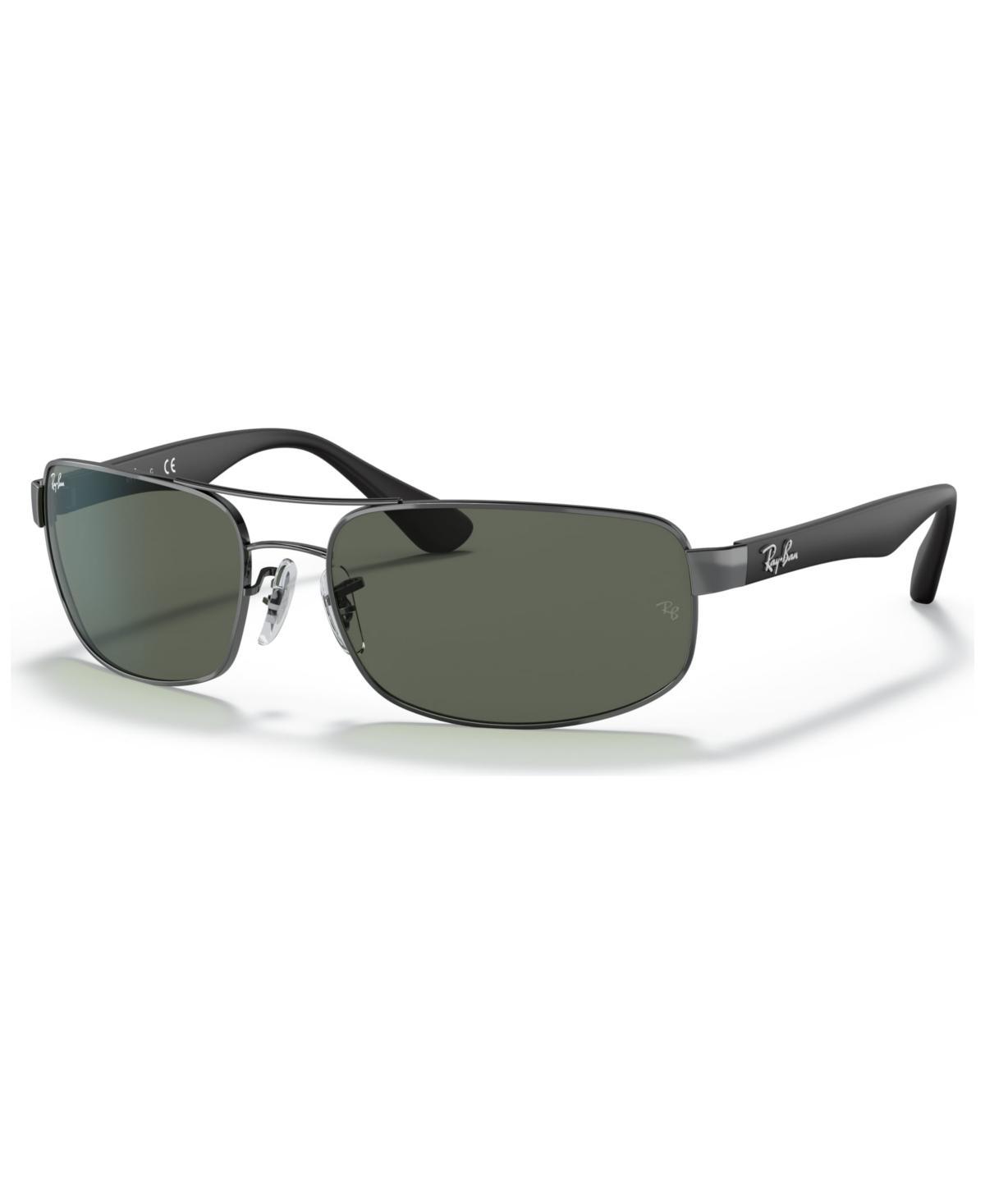 Ray-Ban Rb3445 Sunglasses Frame Green Lenses Polarized Product Image