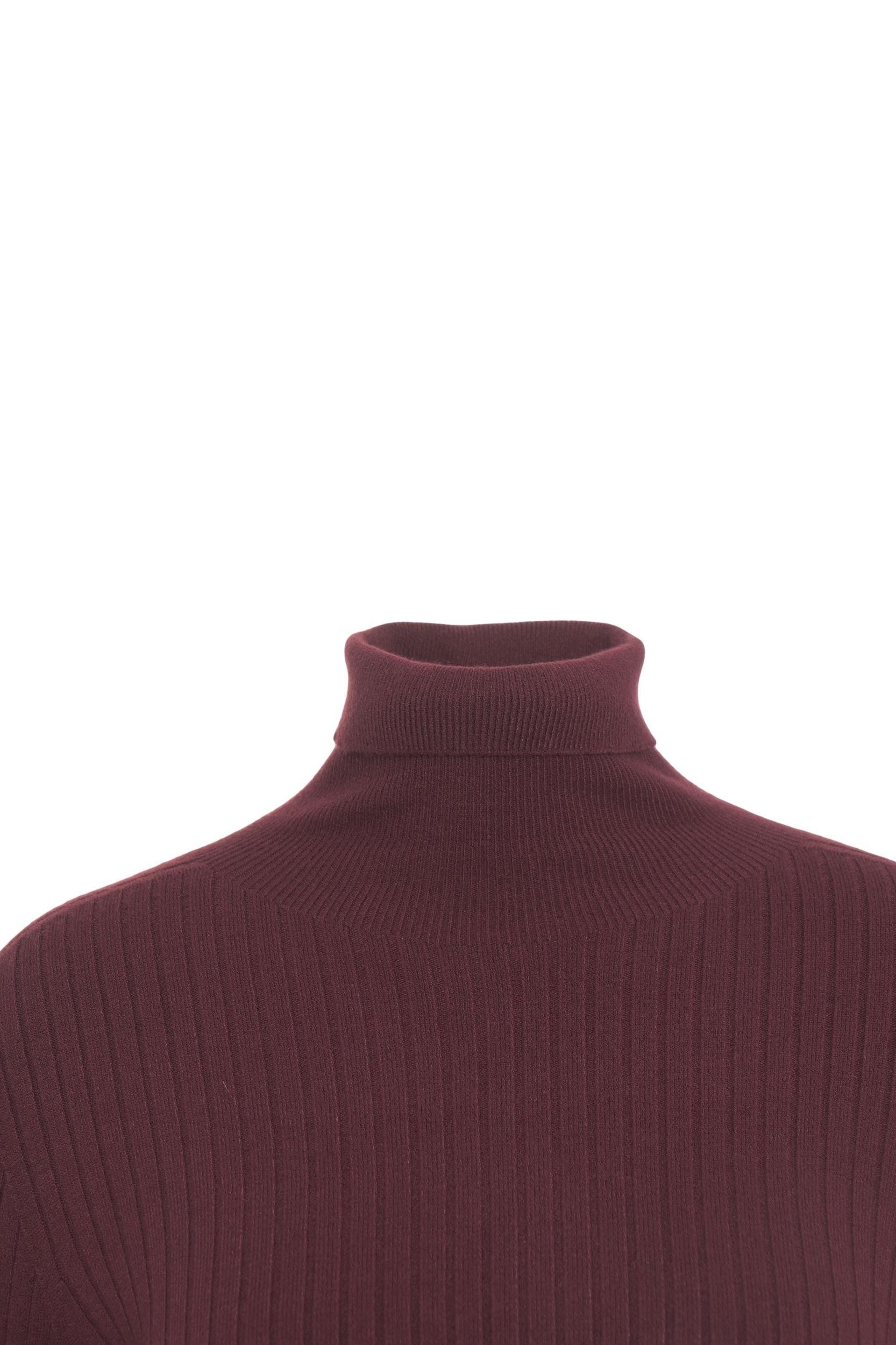 Turtleneck knit sweater Product Image