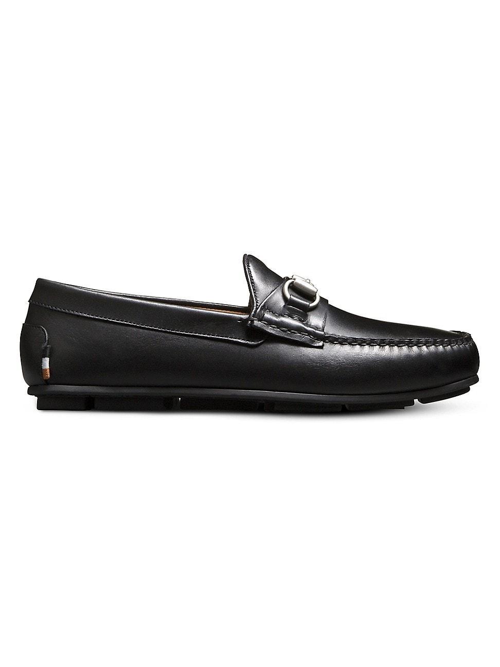 Allen-Edmonds Mens Sebastian Leather Bit Buckle Driving Loafers Product Image