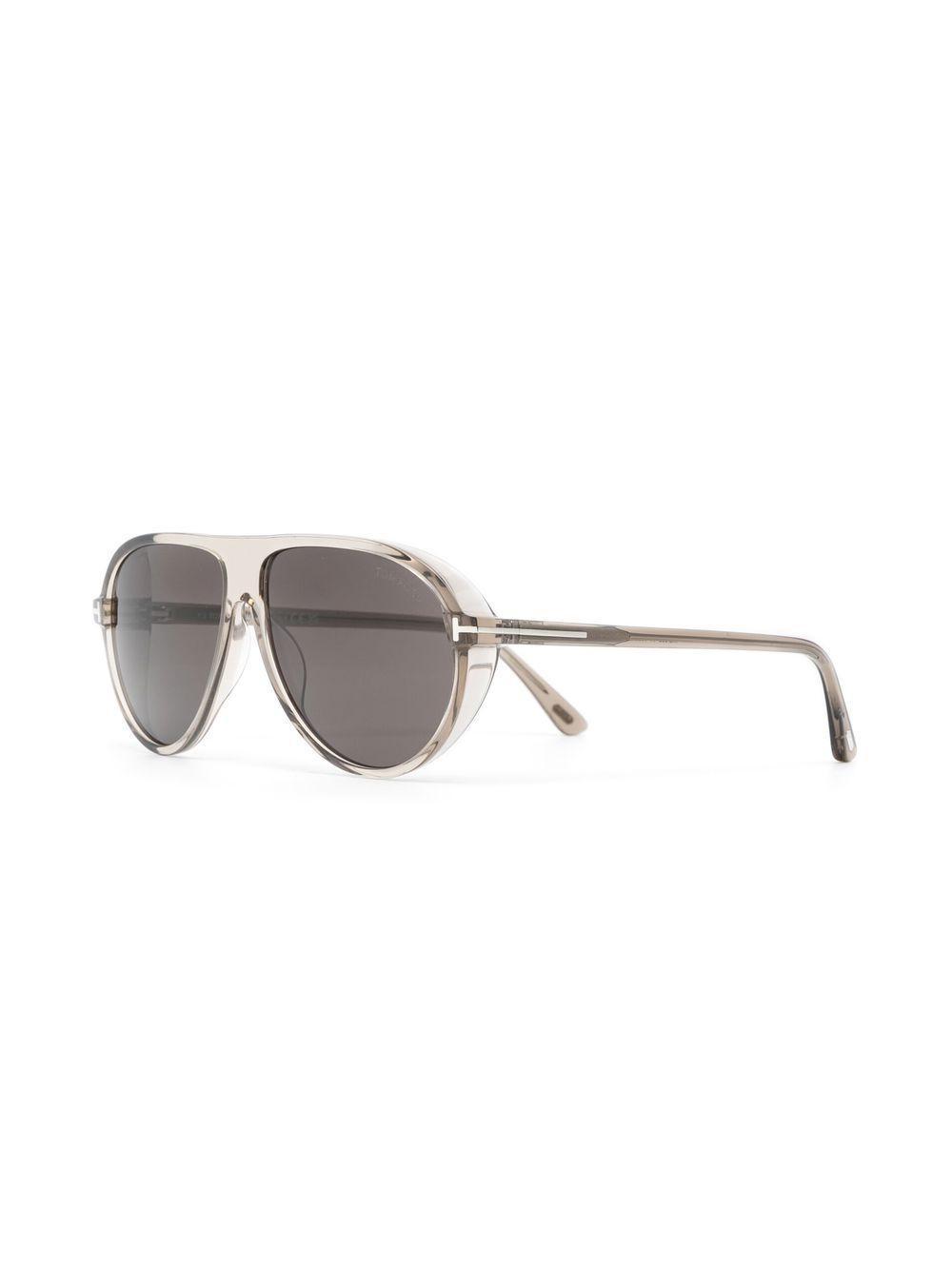 TOM FORD Aviator-frame Sunglasses In Grey Product Image