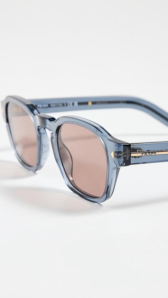 Prada Prada PR A16S Round Sunglasses | Shopbop Product Image