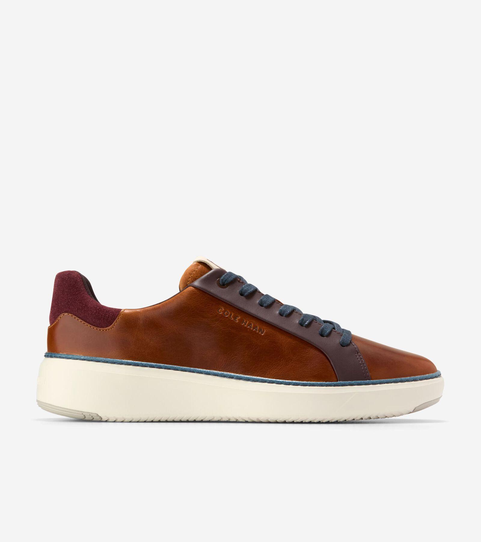 Cole Haan Mens GrandPr Topspin Sneakers - Brown Size 10 Product Image