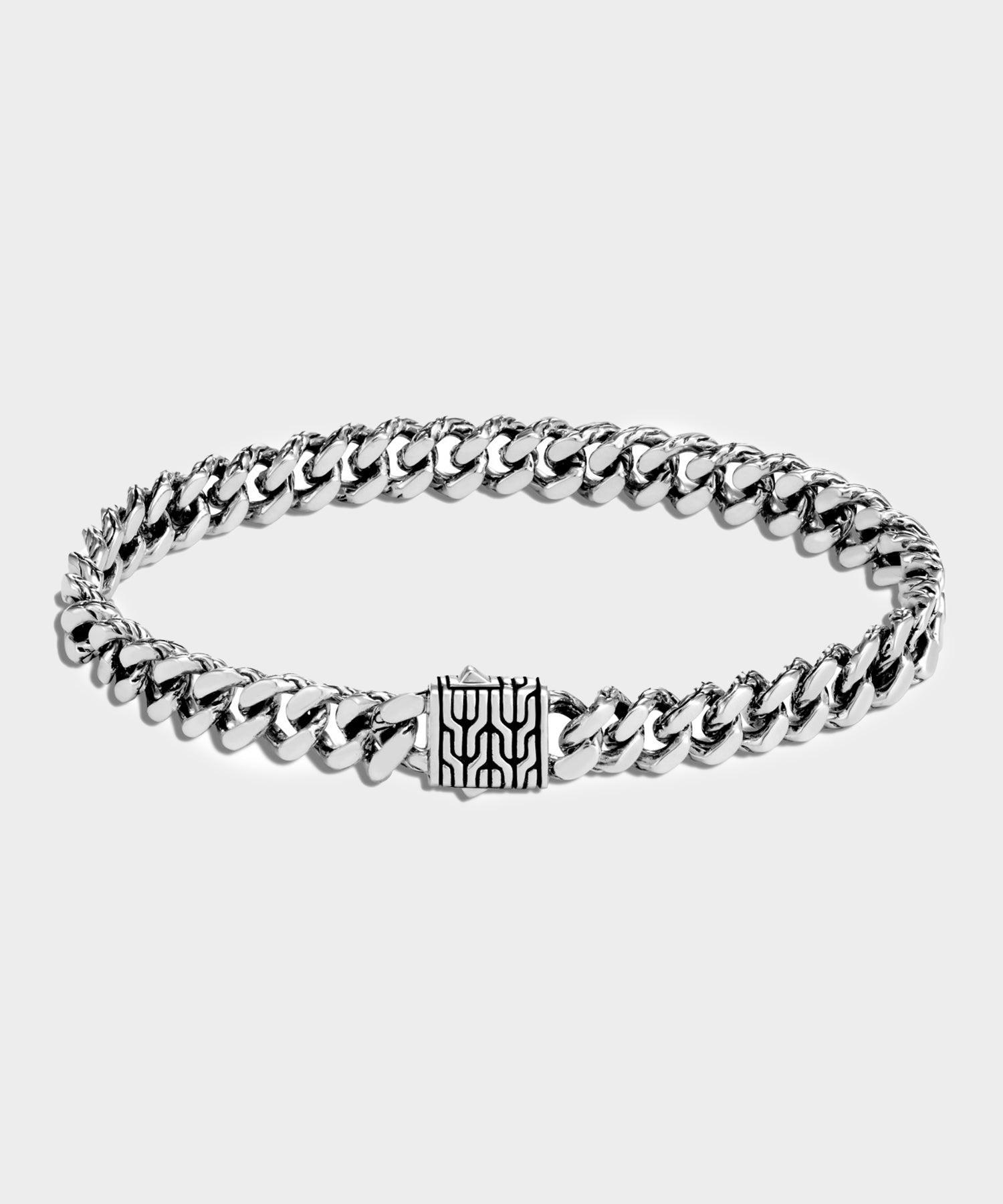 John Hardy Sterling Silver Curb Chain Bracelet, 7MM Product Image