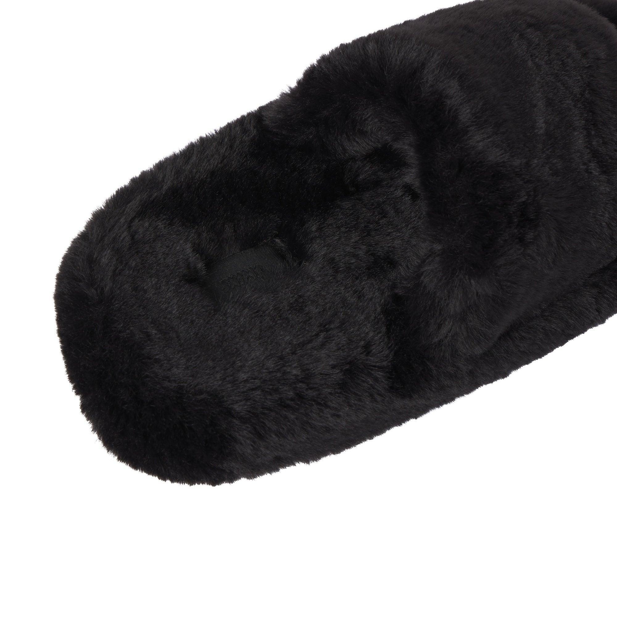 GETTING READY ACCESSORIES PLUSH SLIPPER | ONYX Product Image