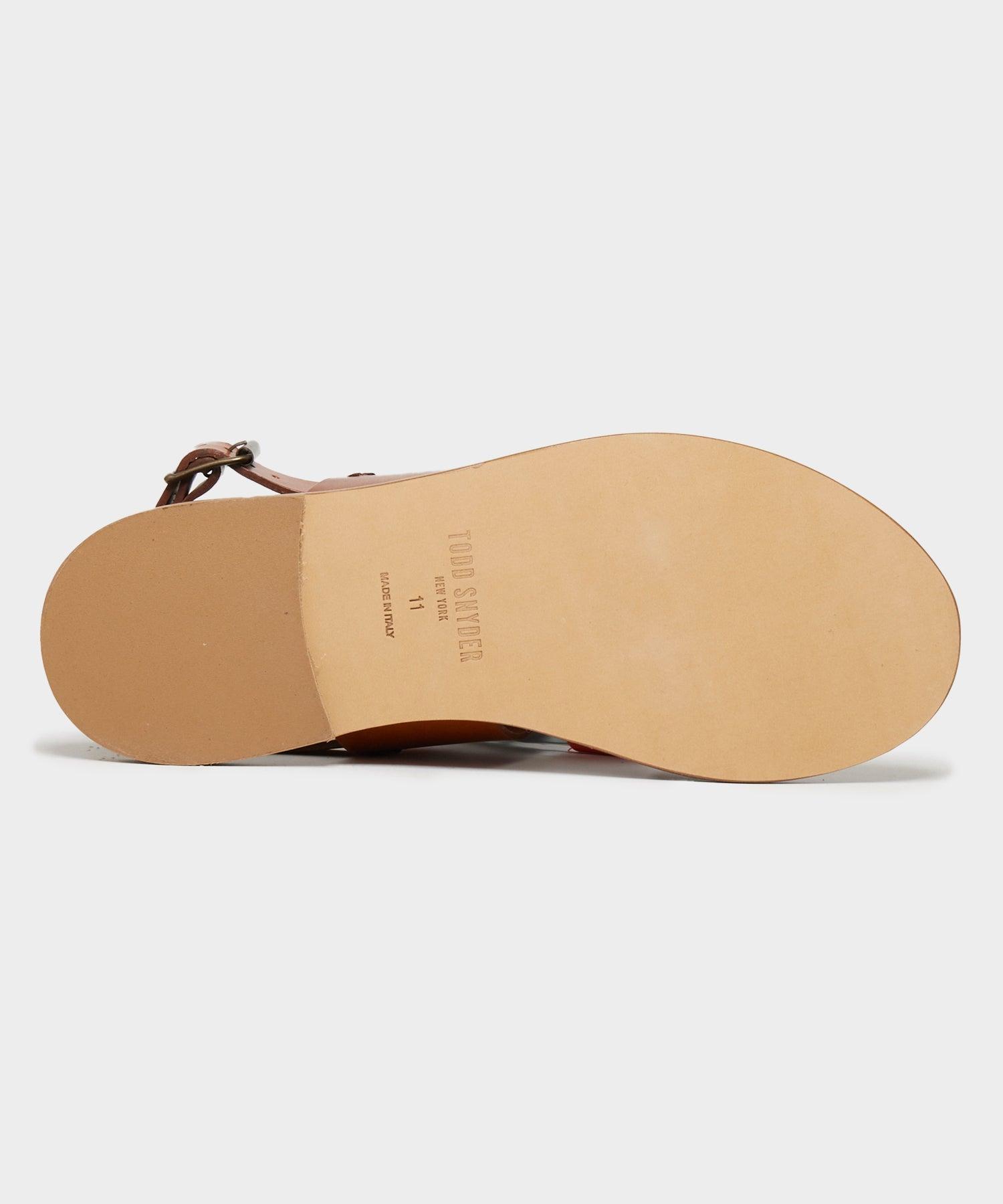 Tuscan Leather Double Strap Sandal Product Image