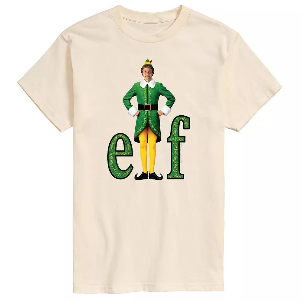 Big & Tall Elf Buddy Logo Graphic Tee, Men's,  Product Image
