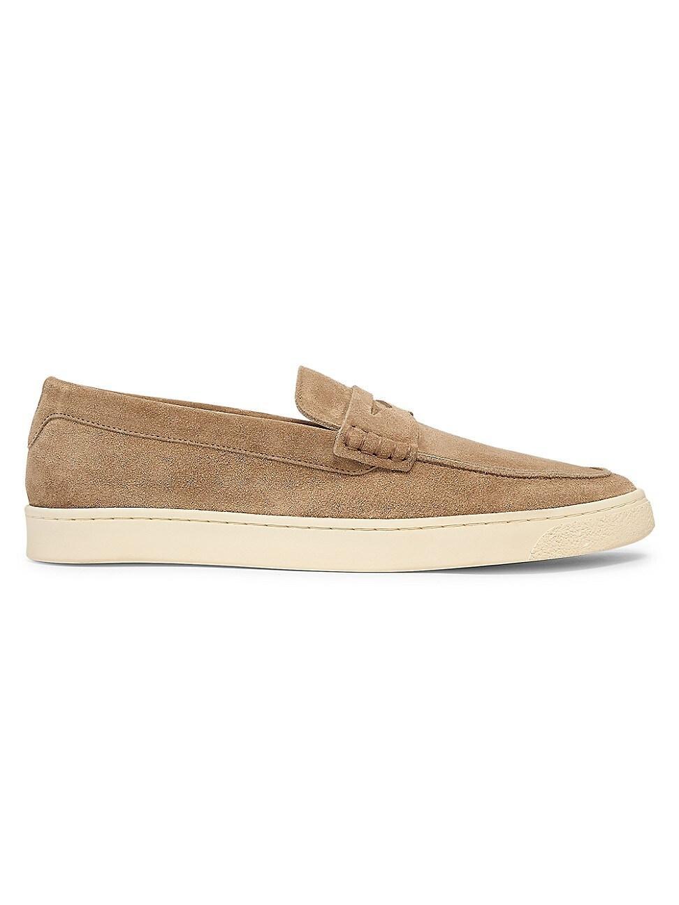 Mens Portsmouth Suede Penny Loafers Product Image