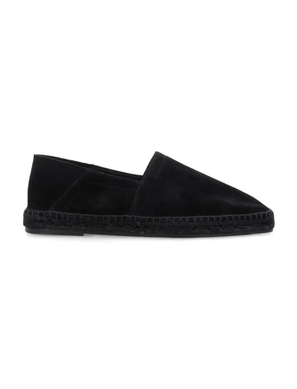 TOM FORD Barnes Suede Espadrilles In Black Product Image