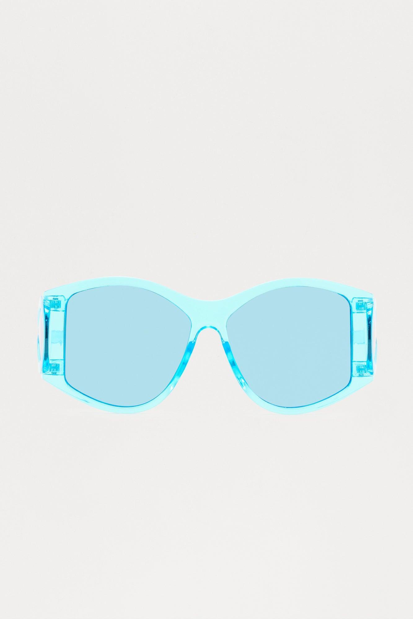 Abstract Sunglasses - Blue Product Image