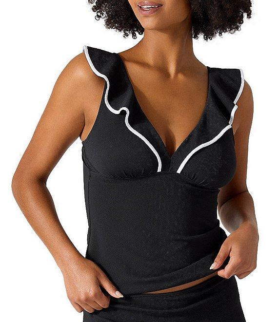 Tommy Bahama Island Cays Flounce Swim Skirt Product Image